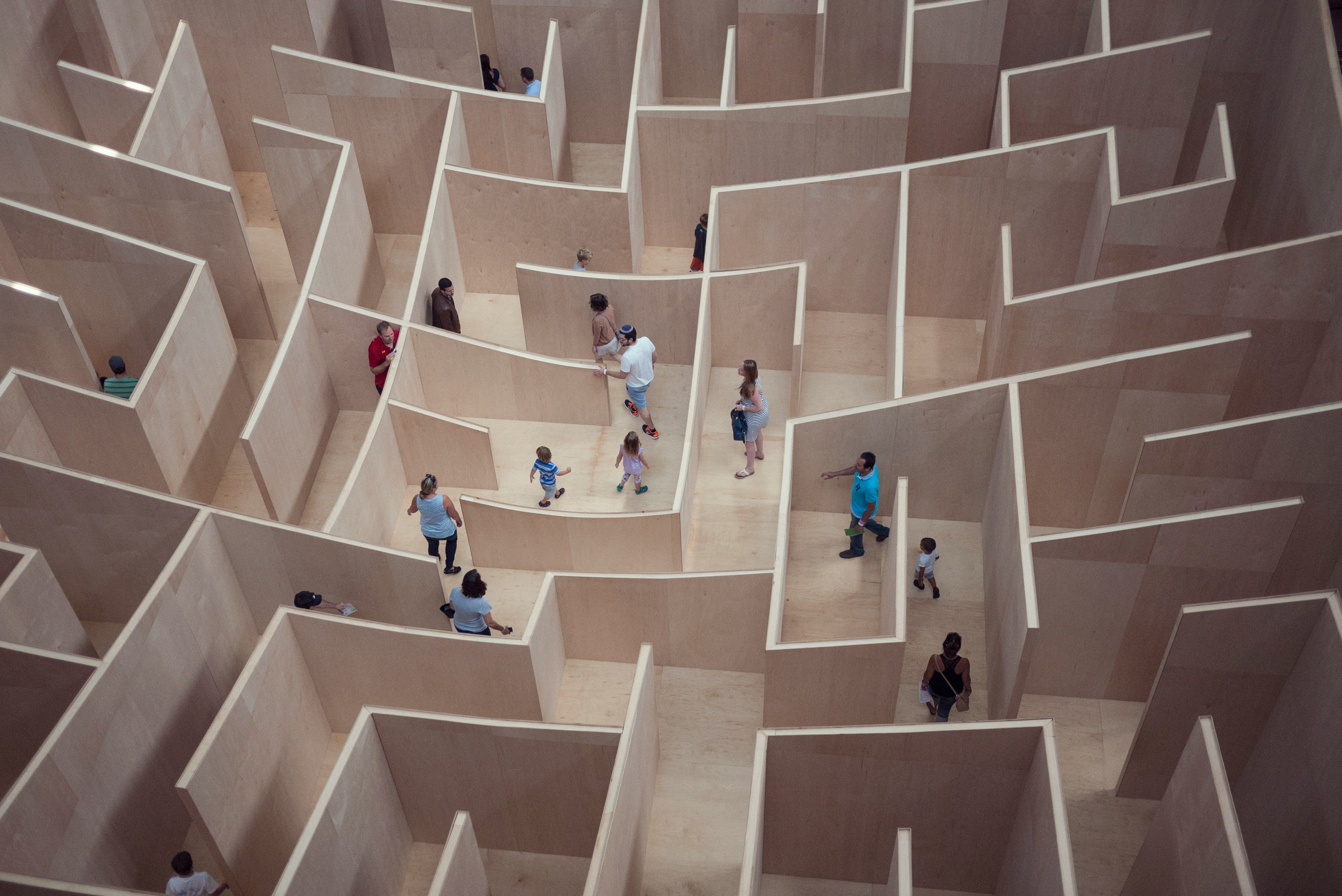 CTM solving maze over time